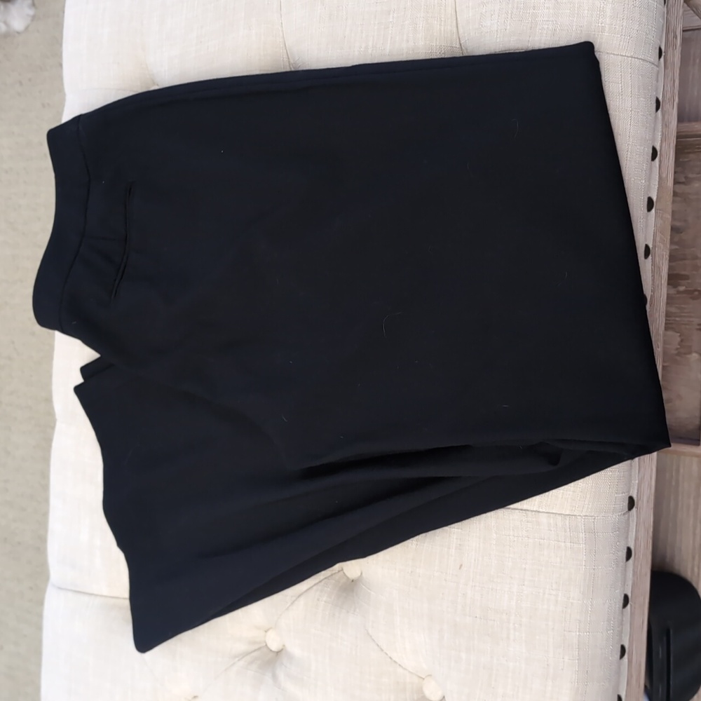 Lafayette 148 Black Wool Classic Straight Leg Trouser Sz 10 - Picture 8 of 8